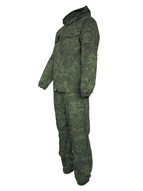 Костюм мужской ПОГРАНИЧНИК куртка, брюки цвет: КМФ цифра зеленый