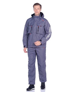 Костюм демисезонный Торнадо -15 цвет серый ткань Breathable