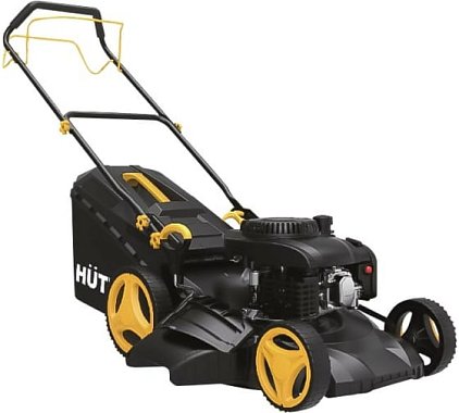 Газонокосилка HUTER GLM-7.0 SL (7л.с., привод, травосб. 75л, шир.530мм, 25-75мм, 37кг, 3в1)