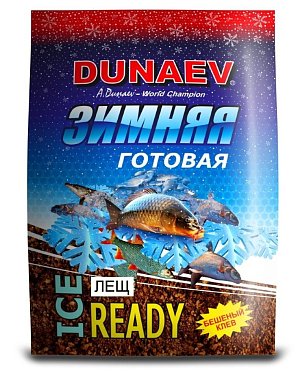 Прикормка зимняя Dunaev iCE-READY 0,5кг (Лещ)
