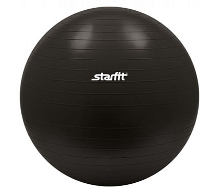 Мяч гимнастический StarFit d=55см (черн)