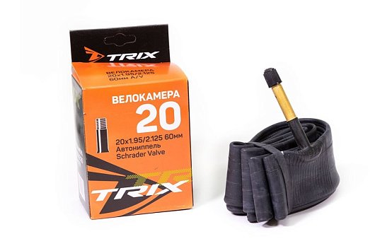 Велокамера 20" TRIX 2,125/2,35 AV
