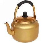 Чайник походный алюминиевый 1л золотой