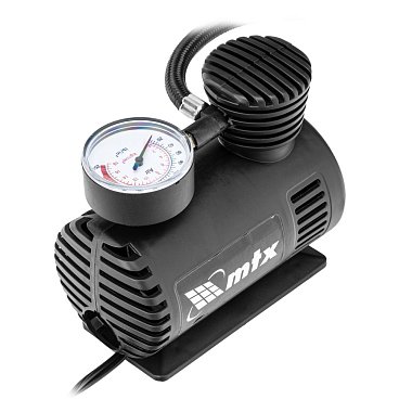 Компрессор автомобильный MTX С-12, 12 В, 17 атм., 12 л/мин