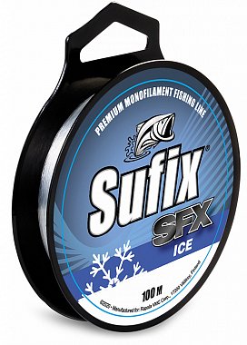 Леска Sufix SFX ICE 100м (прозрачная)