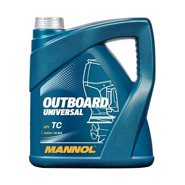 Масло Mannol Outboard Universal TC-W2 4л минеральное