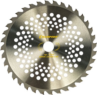 Нож для триммера с зубцами из твердого сплава 36/230/25,4 (SRM-2305SI,SRM-2655SI)