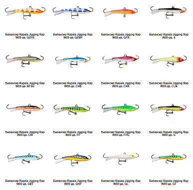 Балансир Rapala W09 
