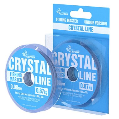 Леска ALLVEGA Fishing Master CRYSTAL 30м