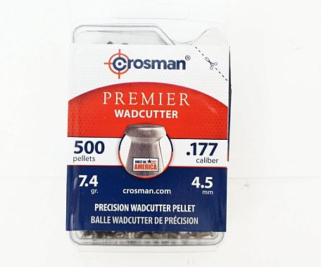 Пули пневматические Crosman кал 4.5мм Wadcutter (250шт)