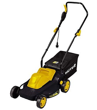 Газонокосилка электрическая HUTER ELM-1400Т (1400Вт, 35л,ширина 380мм,25-55мм,11,7кг)