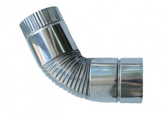 Колено поворотное Д80 ( печь Берег)