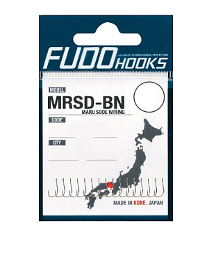 Крючок FUDO MARU SODE W/RING №15