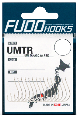 Крючок Fudo UMI TANAGO W/RING №15