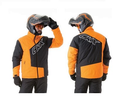 Куртка снегоходная мужская CKX PULSE, оранжевый/черный, XL