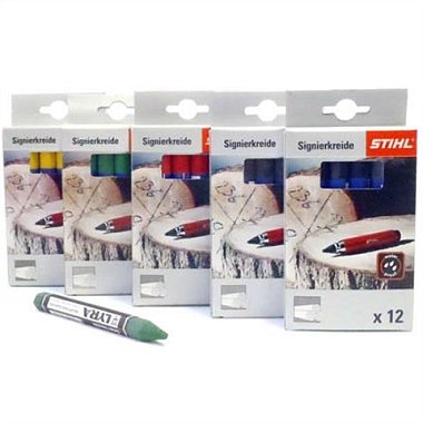 Мелок маркировочный Stihl зеленый (в коробке 12 шт.)