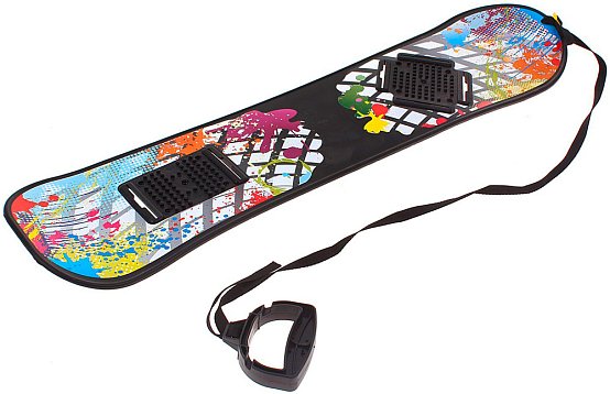 Сноускейт без креплений, с ручкой