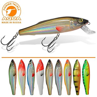 Воблер AQUA M-3 (new) 100 мм, 15 гр.