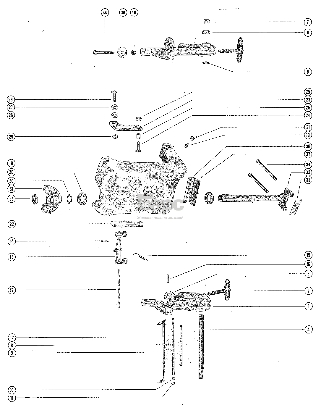 CLAMP AND SWIVEL BRACKET ASSEMBLY