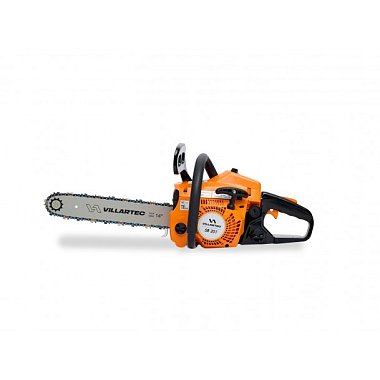 Пила бензиновая VILLARTEC SB301 14" (2л.с., 4,3кг) Цепь 3/8 1.3 52 зв. + Набор заточной Stihl d4,0мм