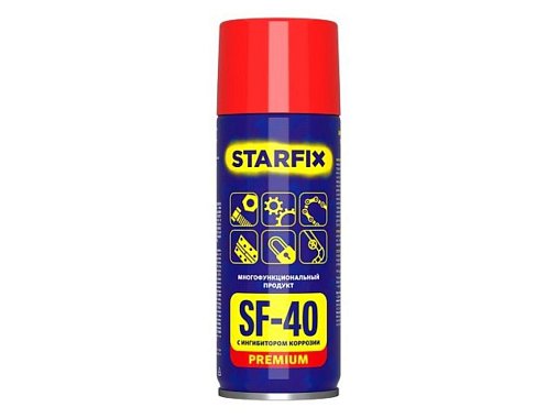 Смазка многофункциональная STARFIX SF-40 premium аэрозоль 520 мл