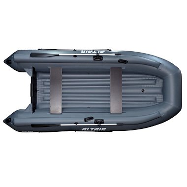 Лодка ALTAIR HD-380 ФБ (с фальшбортом) комби, светло/темно-серый