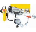 Тельфер DENZEL TF-500, 0.5 т, 1020 Вт, высота 12 м, 10 м/мин