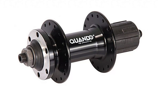 Втулка задняя под кассету 36отв, 145мм, QR диск,черн K68R