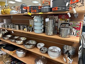В магазинах "Барс" вы найдете великолепный ассортимент посуды для походов! 