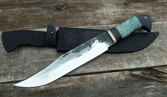 Нож охотничий Аллигатор (95Х18) кар.береза