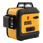 Лазерный уровень мультипризменный Denzel LX 360-2 Red, 30 м, 635 нм, акк. Li 2800 мАч, резьба 5/8"