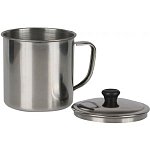 Кружка 555 7см 0.2л с крышкой