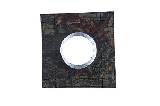 Разделка на окно для палатки Медведь под дровяную печь