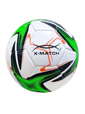 Мяч ф/б X-Match, 1 слой вспененный PVC, 2.5-2,7 мм (57102)