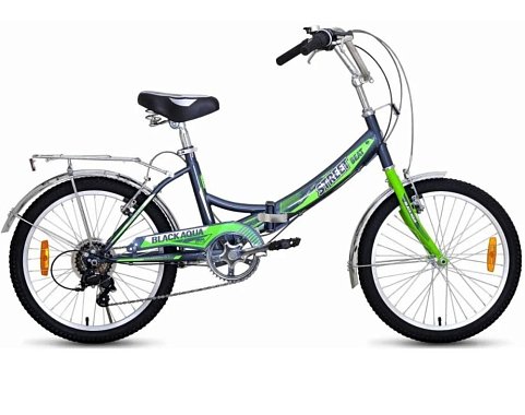 Велосипед 20" Black Aqua Street Beat 1221 6S