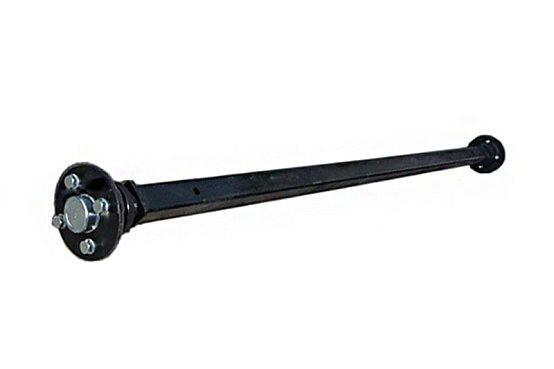 Ось для рессорной подвески 750 кг МЗСА 81773G.011-05, 81773G.021-05 (балка и ступицы)