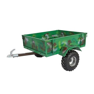 Телега прицепная квадроциклетная Forza К01 Квадро (Колесо Широкое 19-7*8М)