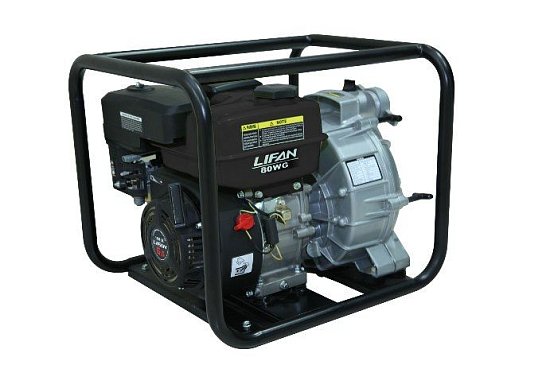 Мотопомпа 80WG Lifan