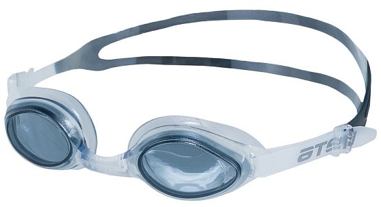 Очки для плавания ATEMI N 7504 серые (силикон)
