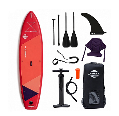SUP доска надувная Adventum 10.8 Red