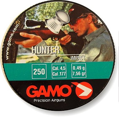 Пули пневматические GAMO кал 4.5мм Hunter (250 шт)