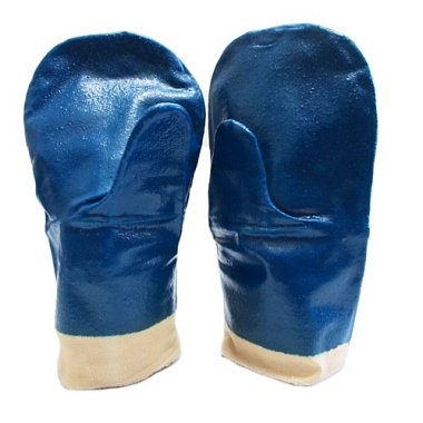 Рукавицы КР (синее покрытие)
