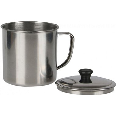 Кружка 555 7см 0.2л с крышкой