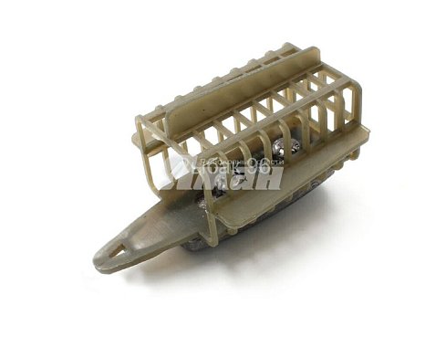 Кормушка фидерная ЯМАН-КАСАТКА квадрат 120г (пластик)