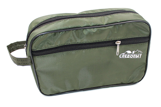 Косметичка СЛЕДОПЫТ Сумка р.10х22х11 см, цв. олива Oxford