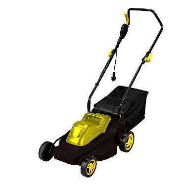 Газонокосилка электрическая HUTER ELM-2000T (2000Вт, 45л,ширина 430мм,15-50мм)