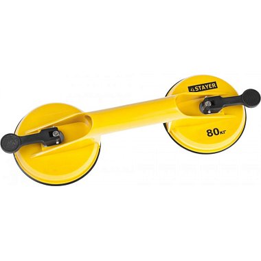 Стеклодомкрат STAYER "MASTER" MAXLift, пластмассовый, двойной, 80кг