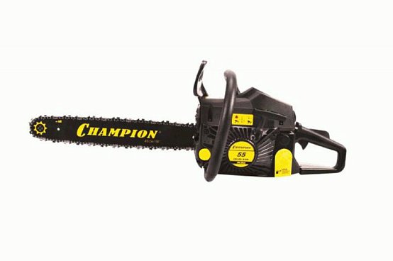Бензопила Champion 55-18" 0,325-1,3-72 (2,4кВт легкий старт кейс 5,3кг)