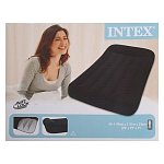 Матрас надувной INTEX Pillow Rest Clsssic с подголовником 99*191*25