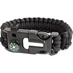 Браслет выживания из паракорда, с лезвием, свистком, компасом, огнивом, (ДА-930), Дружба